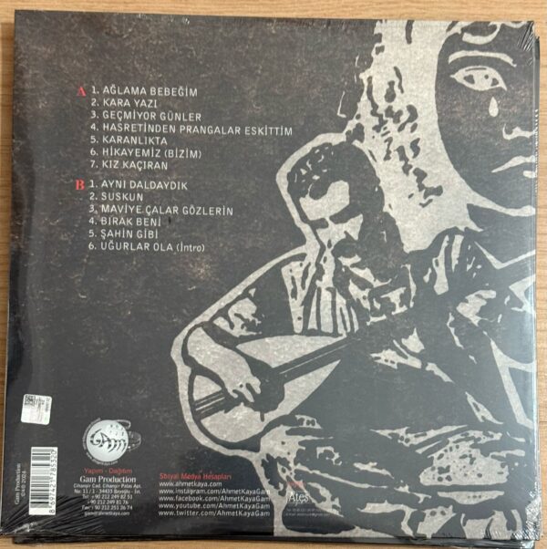 Ahmet Kaya Ağlama Bebeğim Plak - Görsel 3