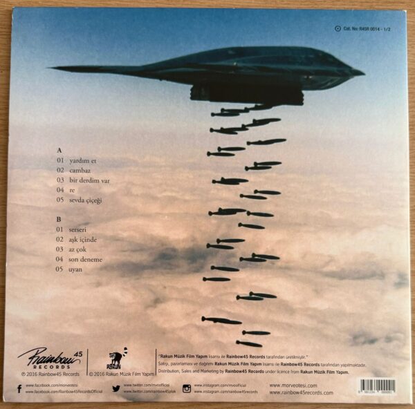 Mor Ve Ötesi – Dünya Yalan Söylüyor Plak - Görsel 3