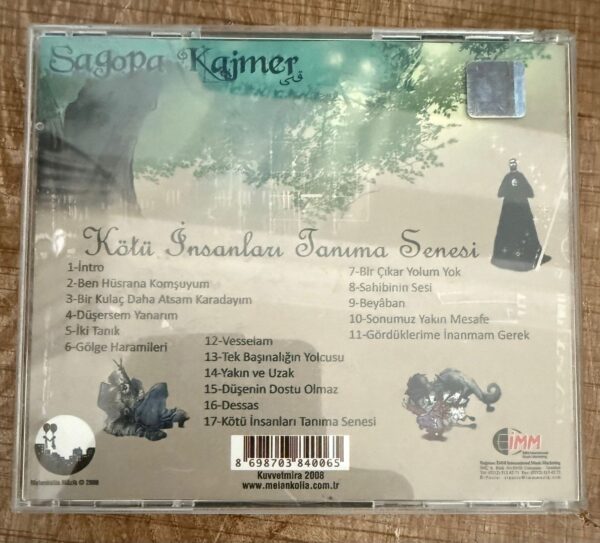 Sagopa Kajmer – Kötü İnsanları Tanıma Senesi Cd - Görsel 3